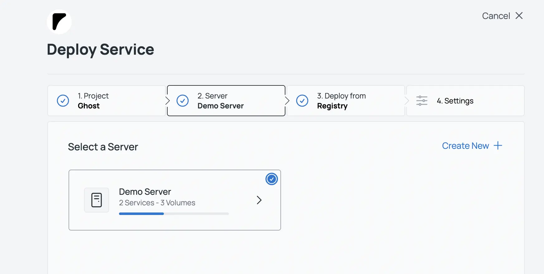 Select Server